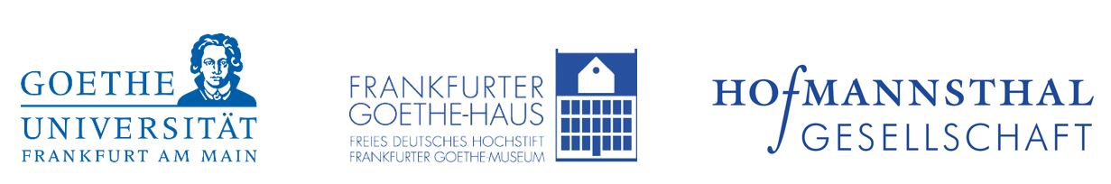 Partner: Goethe-Universität Frankfurt, Freies Deutsches Hochstift, Hofmannsthal-Gesellschaft