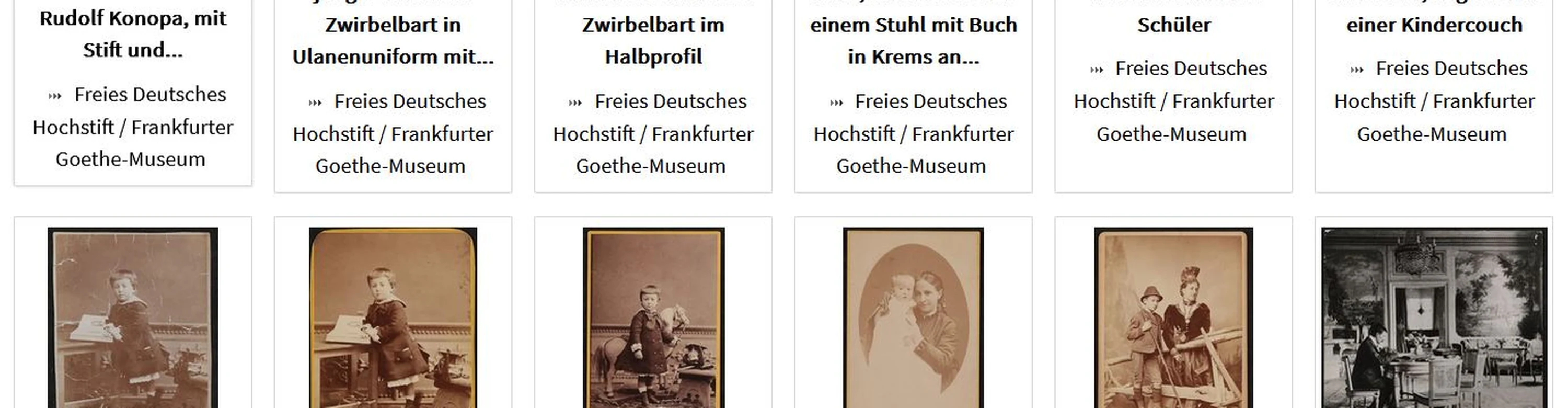 Hofmannsthals Fotosammlung in museum-digital